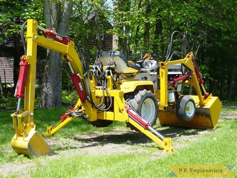 skid steer swwing backhoe plans|pf engineering backhoe plans.